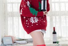 [IESS异思趣向]2019.12.25 丝享家645 婉萍 红酒与圣诞节 [88P]-爱图屋