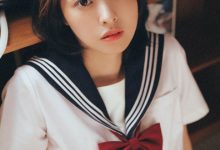 水手制服美女性感私房美女写真-爱图屋
