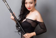 [GIRLT果团网] 2017.10.28 No.085 白色蕾丝&黑色连体网袜 [52+1P]-爱图屋