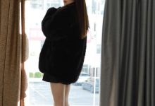 [IESS异思趣向] 2023.12.05 丝享家 1603 小婕《黑色大衣》[86P-71.5M]-爱图屋