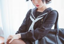 沖田凜花Rinka & 椎名 Azur Lane - 爱宕高雄 Sailor Suit [13P-40MB]-爱图屋