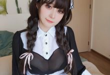 白银81  - 透明なメイド服[100P-281MB]-爱图屋