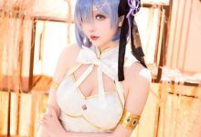 星之迟迟 - 24年1月计划B RE0 蕾姆 旗袍ver [76P-513MB]-爱图屋