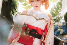 瓜希酱 NO.029 碧蓝航线 黎塞留和服[22P-134MB]-爱图屋