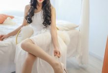 丝慕写真 SM235 佳佳 - 明月吻白纱 [69P]-爱图屋