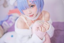 花柒Hana -  蕾姆绵羊 [9P-12MB]-爱图屋
