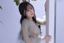 鱼子酱《绿色薄纱》原版写真 [117P-1.98G]-爱图屋