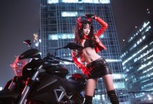 Sakiiii翎柒 - NO.10 机车凛 [9P-76MB]-爱图屋