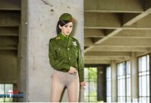 爱丝钻石套图 F6035 性感美丝小特务 66P-爱图屋