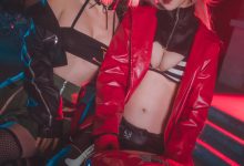 铁板烧鬼舞w -  NO.005 黑贞黑呆双人[23P-353.6M]-爱图屋