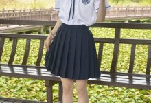 初夏女神 NO.076 柒柒 职高校服[140P+1V／5.73GB]-爱图屋