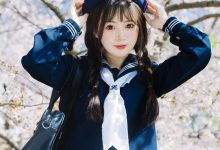 [YITUYU艺图语]2023.04.12 樱花校园 吱吱[31+1P／230MB]-爱图屋