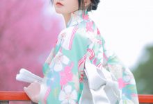 [YITUYU艺图语]2023.04.13 和服樱花 wenyujia [21+1P／232MB]-爱图屋