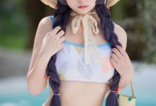 花铃 NO.54 - 碧蓝档案 美游泳装[41P-304MB]-爱图屋