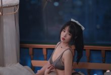 轩萧学姐 -  2023.4月舰长 灰色蕾丝[50P-320MB]-爱图屋