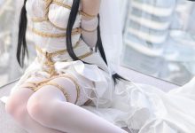 Cos小姐姐雪琪- 爱宕高跟美腿与婚纱[38P/34M]-爱图屋