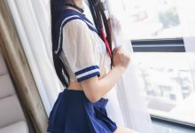 Cos小姐姐雪琪 – 透明JK [20P21.8M]-爱图屋