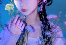 [YITUYU艺图语]2023.01.10 她是那一抹蓝 怀里猫ovo[22+1P／250MB]-爱图屋