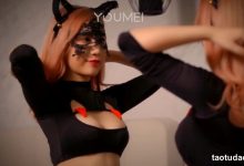 [YouMei尤美] 视频 2018.10.31 万圣节の狂欢 绯月樱-Cherry [1V]-爱图屋
