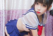 黑米粥 NO.013 – 水手服 [25P+2V-181M]-爱图屋
