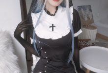 蜜汁猫裘 NO.086 — 修女自拍 [35P+6V-829M]-爱图屋
