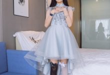 [BoBoSocks袜啵啵]NO.356 小甜豆-高跟鞋、黑白丝大腿袜[150P+1V／6.29GB]-爱图屋