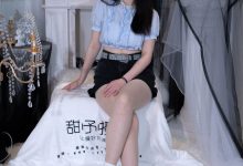 甜予摄影 NO.017 栗栗-板鞋、白棉袜、肉丝[130P+2V／9.91GB]-爱图屋