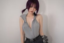 柒柒要乖哦 - NO.53 小灰兔 [71P+1V-510MB]-爱图屋