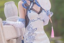 坂坂白 NO.005 甘雨旗袍 [15P-157.58 MB]-爱图屋