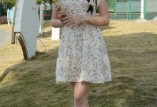 初夏女神 NO.159 双双 迎春碎花裙[140P+1V／5.68GB]-爱图屋