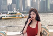 周妍希 - 海滩风光 [15P-39MB]-爱图屋