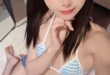 布丁大法 - 蓝白条纹喵[26P+9V-268MB]-爱图屋