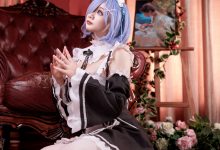 阿雪雪 -  蕾姆女仆 [87P+3V-1.06GB]-爱图屋