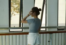 月下摄影 NO.001 茜茜~舞蹈热身作为拉拉队长，每天必修课就是加强舞蹈训练！[111P+1V／3.68GB]-爱图屋