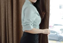 [IESS异思趣向] 2024.07.24 丝享家 1802 小婕《迷人淡绿》[90P-78MB]-爱图屋