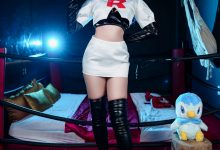 ZinieQ – NO.018 Dawn Pokemon in Team Rocket costume[42P-20V-516.9M]-爱图屋