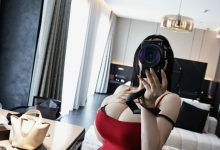 左公子666 - 红色包臀 [10P+7V-402MB]-爱图屋