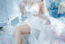 一千只猫薄禾 - NO.011 花园 誓约婚纱[16P-56.6M]-爱图屋