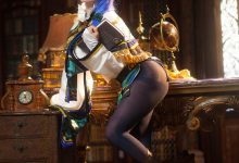 一千只猫薄禾 - NO.014 魔女 安洁[18P-234.4M]-爱图屋