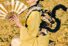 ElyEE子 –  2024年11月订阅 Ginkgo Black Cat銀杏黑貓 [24P+1V-108MB]-爱图屋