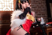 yuuhui玉汇碧蓝航线 大凤旗袍[23P-148M]-爱图屋