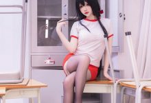 雪晴Astra –  碧蓝航线 大凤 体操服[56P-747M]-爱图屋