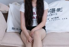甜予摄影 NO.079 小云-运动鞋、白棉袜、肉丝（脚尖加固款）[139P+2V／10.1GB]-爱图屋