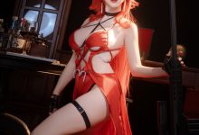 面饼仙儿 – NO.141 Nikke 小红帽礼服 [24P-245MB]-爱图屋