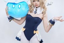 ZinieQ – NO.124 Barbara Bunny[12P-2.2M]-爱图屋