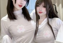九曲Jean & 二佐Nisa 幽灵娘 [50P+4V-1GB]-爱图屋