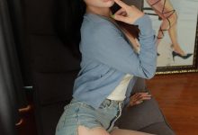 [IESS异思趣向] 2024.10.25 丝享家 1881 兔兔《超短牛仔裤（上）》[90P-84MB]-爱图屋