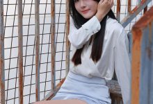 [IESS异思趣向] 2024.11.08 丝享家 1893 婉萍《蓝色短裙（上）》[80P-90MB]-爱图屋