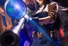 Hane Ame 雨波_沙福林 – 24年12月订阅 英雄联盟 凱特琳 [28P+2V-322MB]-爱图屋