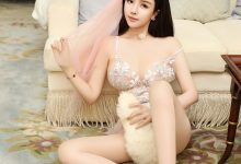 唐翩翩《纯白透视网纱》原版写真 [84P-1.94G]-爱图屋
